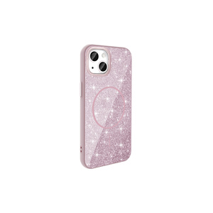 Funda de Silicona de Lujo Netzy para iPhone 11 7 Plus 8 Plus - Rosa para Funda MagSafe con Brillantina Serie SAFA Okso - Product Image 6