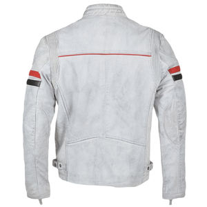 Veste en cuir d'hiver Mexion, nouveau design, avec tissu en toile et logo sur le devant - Service OEM de haute qualité pour hommes, fabriqué au Pakistan - Product Image 3