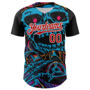 Vente en gros de maillot de baseball authentique fournisseur d'équipe personnalisé en vrac tissu léger respirant confort durable pour les ligues - Product Image 2