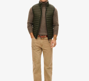 Gilets matelassés pour hommes, sans manches, légers, chauds pour l'hiver, décontractés, pour le travail en extérieur, mode, coupe-vent, matelassés, en coton - Product Image 2