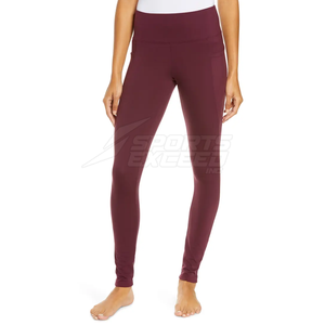 Leggings de Yoga para Mujer, Hechos en Fábrica, de Alta Calidad, Sólidos, Transpirables, de Spandex/Poliéster, Pantalones Largos para Fitness - Product Image 2