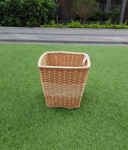 Bandeja de núcleo de ratán redonda y rectangular hecha a mano ecológica, cubo de basura, accesorios de cocina hechos en Vietnam - Product Image 2