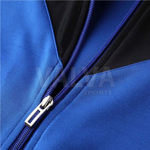 Survêtement de sport personnalisé de haute qualité pour hommes respirant Polyester coton matériel fermeture à glissière bas prix haut décontracté hiver - Product Image 6