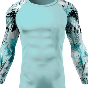 Meilleur design de rashguard pour homme, léger, respirant, séchage rapide, écologique, tissu anti-rides UPF50, haute qualité OEM - Product Image 6
