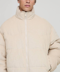 Chaqueta Acolchada de Invierno para Hombre, Estilo Formal y Elegante, Largo Medio, Color Liso, Ropa Masculina con Personalidad, Abrigo Acolchado, Navidad 2026 - Product Image 2