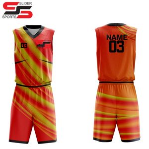 High Quality Men Basketball Jerseys Sets Sports Breathable Men Sports Wear Basketball Uniforms for Men - Product Image 2