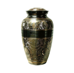 Fournisseur de haute qualité d'urne funéraire en laiton de conception de coeur meilleure vente urne souvenir pour adultes avec le meilleur prix - Product Image 4