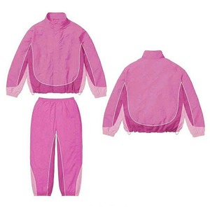 ชุดกันลมสไตล์วินเทจสำหรับใส่ทำงานเสื้อกันลมผ้าไนลอนปรับสีได้ - Product Image 2