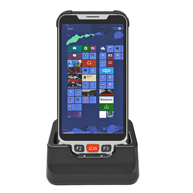 Terminal portátil para computador celular Intel Z8350 FHD, mais barato, 5.5 polegadas, 4GB + 64GB, coletor de dados 4G, PDA robusto com NFC