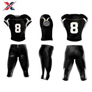 Maillot de football américain personnalisé fait main, couleur au choix, 100% polyester respirant, unisexe, personnalisation de l'équipement d'équipe, haute qualité - Product Image 4