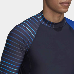 Custom Made Quality Custom Made Rush <b>Guard</b> Men High Quality Customized <b>Rash</b> <b>Guard</b> 2024 Latest Style OEM Logo For Men Rush Gurads - Product Image 5