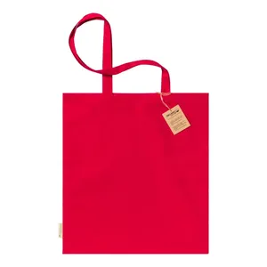 Sac fourre-tout promotionnel écologique en coton biologique Borough pour les achats de gadgets - Product Image 1