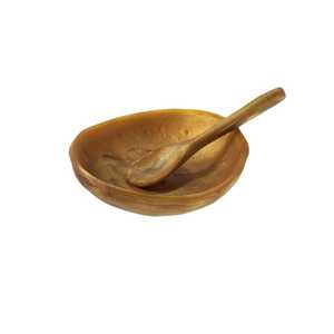 Cuenco para servir ensalada de resina pulida decorativa para el hogar y restaurantes Uso en fiestas Color y logotipo personalizados - Product Image 1