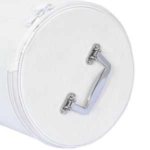 Couronne maçonnique OES, étui Fès-Ordre de l'étoile de l'Est Casquette Fès blanche pour francs-maçons avec sangle pour accrocher à l'épaule - Product Image 2