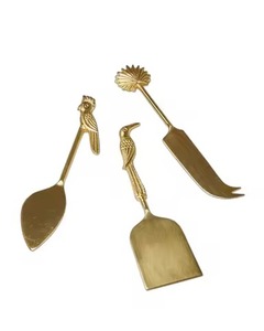 Juego de Cuchillos para Queso con Mango de Madera de Diseño Único, Espátula para Mantequilla para Uso en el Hogar, Hotel o Restaurante - Juego de Cucharas para Servir en la Mesa - Product Image 5