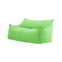 Canapé inclinable moderne de luxe pas cher pour salon, pouf gonflable, fauteuil beanbag avec repose-pieds, ensemble canapé-lit pour villa