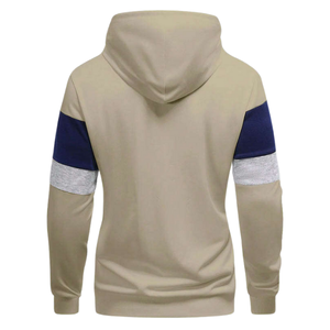 Sudaderas personalizadas de alta calidad Sudadera con capucha deportiva de gran tamaño con logotipo estampado frontal de algodón al por mayor - Product Image 2
