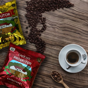 Granos de Café Brasileño Arábica y Robusta Galardonado Tostado y Molido Tueste Medio a Oscuro con Notas de Chocolate y Caramelo 250-500g - Product Image 4