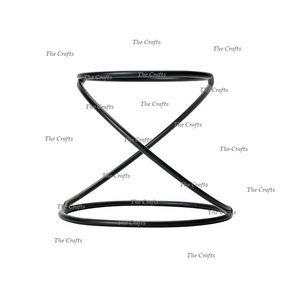 Soporte para servir pizza de diseño extremadamente bueno Juego de dos soportes para pizza de color negro de hierro para uso en fiestas de bodas - Product Image 4