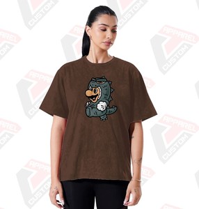 ผ้ายีนส์ผ้าลูกฟูกมีสไตล์สำหรับผู้หญิงซักแบบเป็นกรดซักแบบทันสมัยสวมใส่สบายเป็นมิตรต่อสิ่งแวดล้อมสำหรับฤดูร้อน - Product Image 4