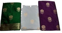 Dernière collection de sari en soie de designer pour mariage indien avec blouse brodée de designer pour femme, tendance pour les fêtes, sari 100% soie