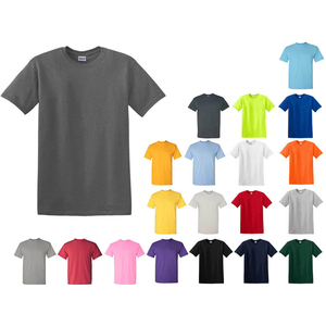 T-shirt à manches courtes d'été avec logo personnalisé en gros Jeunes garçons 100% T-shirt blanc uni en coton biologique pour garçons - Product Image 4