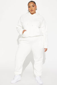 Las señoras usan chándal deportivo para mujeres de talla grande personalizado 100% algodón Unisex chándal venta al por mayor de gran tamaño pulóver chándal - Product Image 2