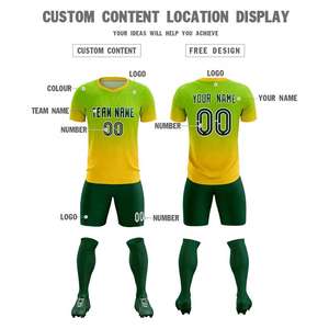 Maillot de football Vêtements de football professionnels sur mesure Vêtements d'uniforme d'équipe professionnelle Vêtements de sport sur mesure - Product Image 4