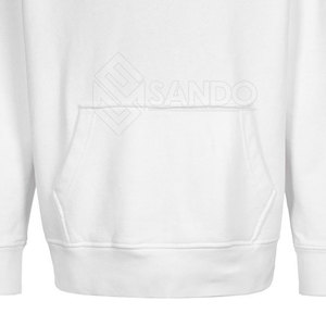 Fabricante personalizado de alta calidad 100% algodón media cremallera sudaderas con capucha para hombre ropa de invierno de moda básica sudaderas con capucha de mezcla de algodón - Product Image 2