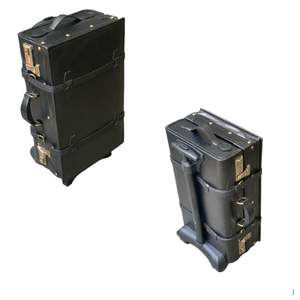 Valise à roulettes de voyage classique moderne en cuir véritable de luxe en gros, de haute qualité, écologique, unisexe, indonésien - Product Image 6