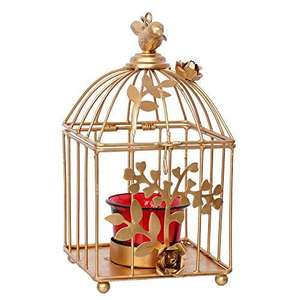 Brown Color Powder Coated Portable Large Bird <b>Cage</b> <b>Parrot</b> Breeding Ornamental Metal Hanging Bird <b>Cage</b> Best Selling in Wholesale - Product Image 3