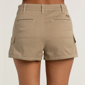 Shorts cargo décontractés pour femmes d'été, taille haute, écologiques, 100% coton, séchage rapide et respirant, bonne qualité - Product Image 3