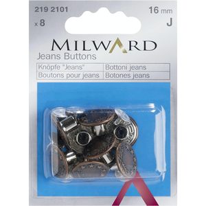 Milward 16mm Kot Boutons Élégant Düğmesi pour les projets de couture et d'artisanat - Product Image 1