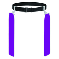 Drapeaux de ceinture personnalisés pour enfants et adultes, en PVC ou en tissu Oxford, double face, avec logo d'équipe, pour le sport, l'entraînement, le football, le soccer