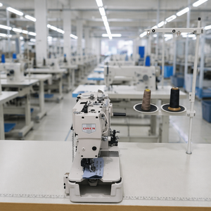 Máquina de coser ojales RN-791, máquina de coser industrial para fabricación de ojales rectos, precio, máquina de ojales <span class=keywords><strong>electrónica</strong></span> - Product Image 1