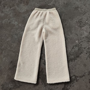 Pantalons évasés en mohair brossé personnalisés, imprimés, pour l'extérieur, en molleton de mohair pour hommes - Product Image 6