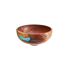 Unique Design Hand Curved Decorative Glossy Resin Finishing <b>Nut</b> <b>Cracker</b> Serving Bowl For Tableware Decoration Soup Server Bowl - Product Image 5