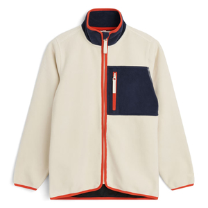 Chaqueta de forro polar de doble capa personalizada para hombre, chaqueta de forro polar Sherpa cálida para exteriores - Product Image 1