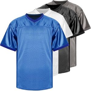 2025 Jersey de fútbol americano hecho a medida Diseño de malla transpirable con opción de talla grande Uniforme de fútbol americano - Product Image 1