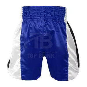 Pantalones cortos de boxeo de proveedor de ropa deportiva al por mayor a la venta en línea pantalones cortos de boxeo de lucha personalizados ligeros - Product Image 3
