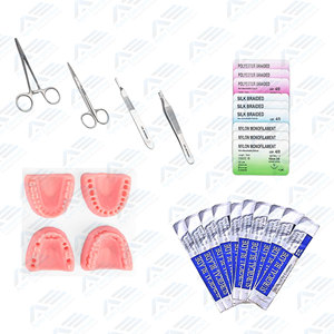 Students And Nurses Reusable Training Pads <b>Medical</b> Suture Training Kit for Learning Surgical Instruments Medic Instrument - Product Image 1