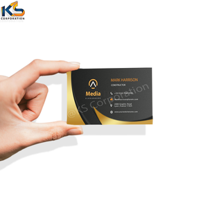 การ์ดอวยพรฟอยล์สีทองแบบสั่งทำพิมพ์ลายแสตมป์ทองแบบออกแบบได้ตามต้องการ - Product Image 3