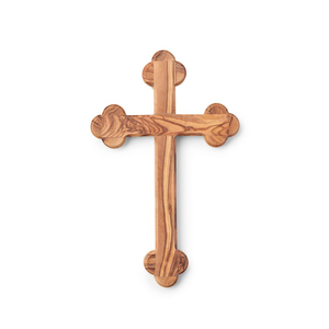 Nouveau design Croix chrétienne en bois décorative de qualité supérieure Croix de décoration murale en bois de manguier au prix de gros - Product Image 5