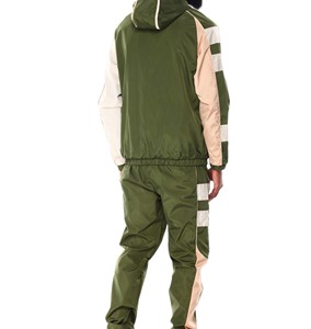 ชุดวอร์มไนลอนกันลมสำหรับผู้ชายชุดวอร์มผ้าไนลอนกันน้ำน้ำหนักเบาออกแบบโลโก้ได้ตามต้องการ - Product Image 6