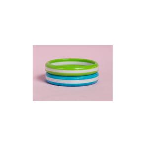 Bijoux de mode nouveaux bracelets en résine de haute qualité fait à la main meilleur produit couleur blanche et noire bijoux de mode bracelet en résine époxy - Product Image 3