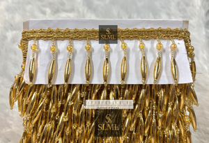 Adornos de Encaje con Cuentas de Perlas de Lujo, Adornos de Lentejuelas Brillantes para Vestidos de Novia y Decoración del Hogar - Product Image 6