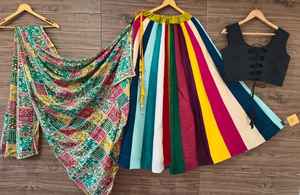 <b>Women</b> Wear Navratri Special Collection <b>Lehenga</b> Special Digital Printed Attractive Party Wear and Sider Wear <b>Lehenga</b> <b>Choli</b> - Product Image 3