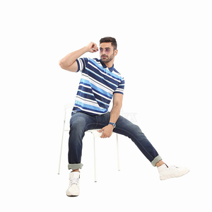 OEM al por mayor algodón de secado rápido 2024 hombres Polo camisetas de manga corta logotipo personalizado ropa de fitness marca y diseño - Product Image 2