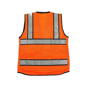 Gilet de sécurité LED réfléchissant imperméable respirant confortable de haute qualité, couleur et logo personnalisés, taille personnalisée, vêtements - Product Image 4
