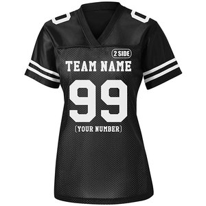 Maillot de football personnalisable respirant à séchage rapide 100% polyester pour homme/femme, logo personnalisé, nom et numéro d'équipe personnalisés, plus - Product Image 1